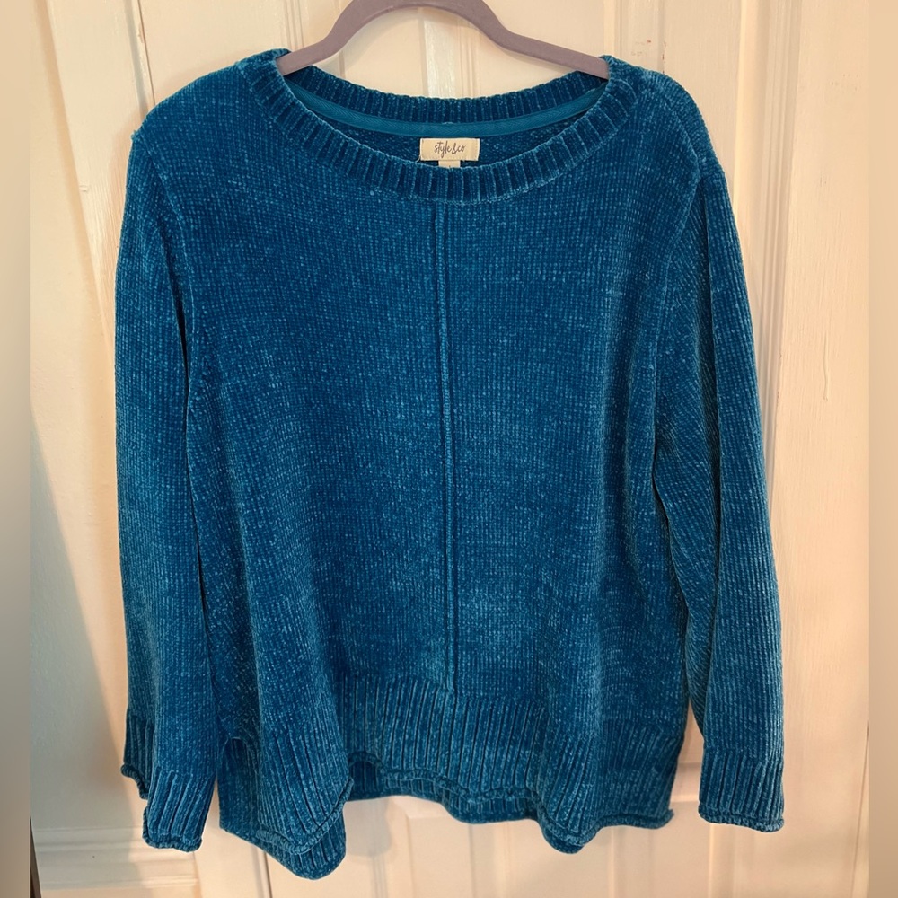 Soft Blue Sweater